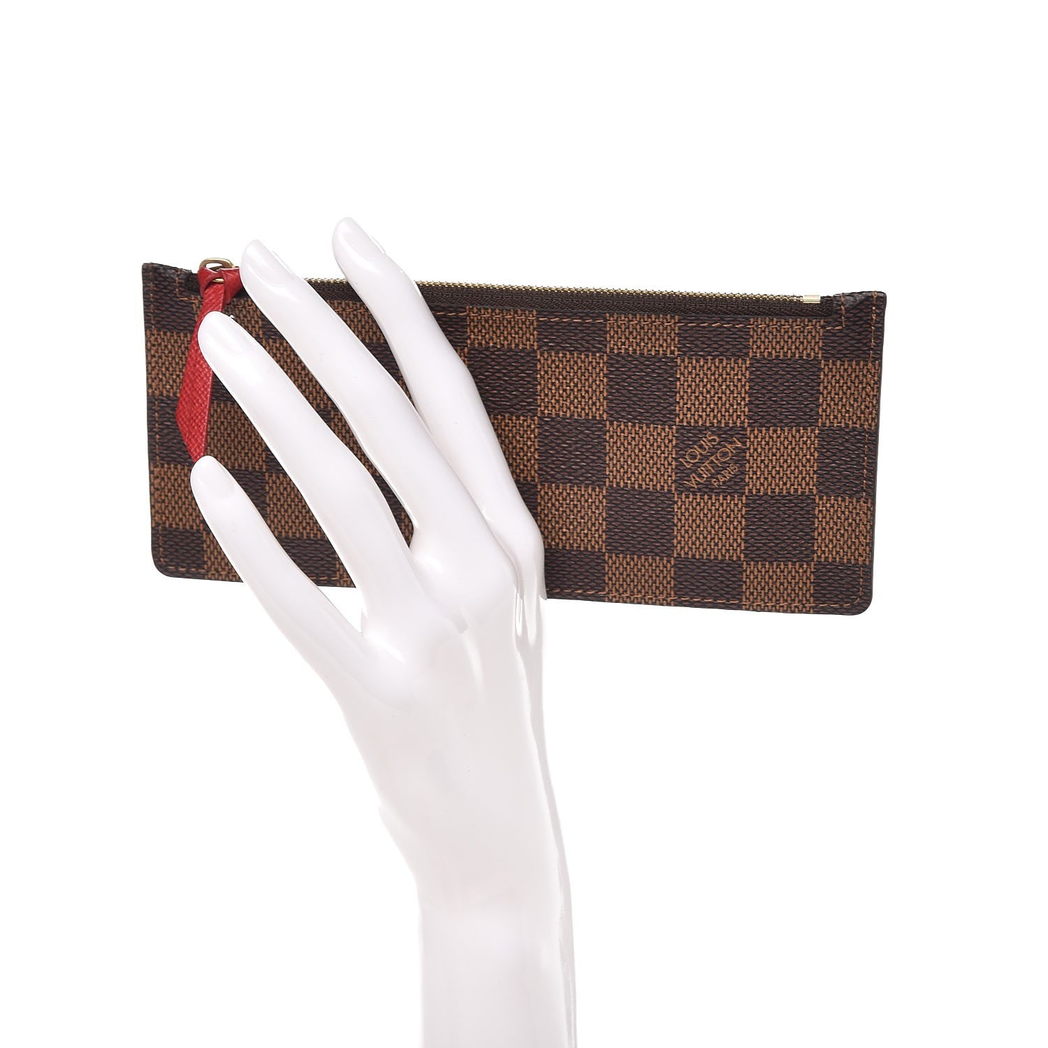 Louis Vuitton Damier Ebene Josephine Wallet Zippered Insert 2 of 6