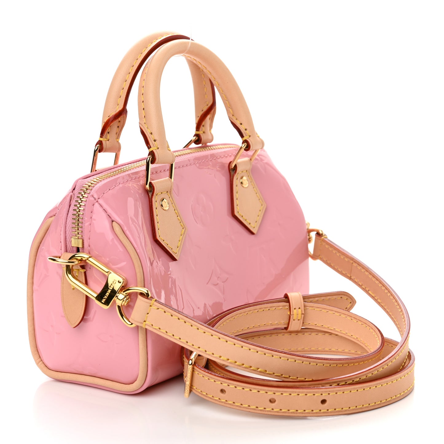 Vernis Monogram Nano Speedy Mochi Pink