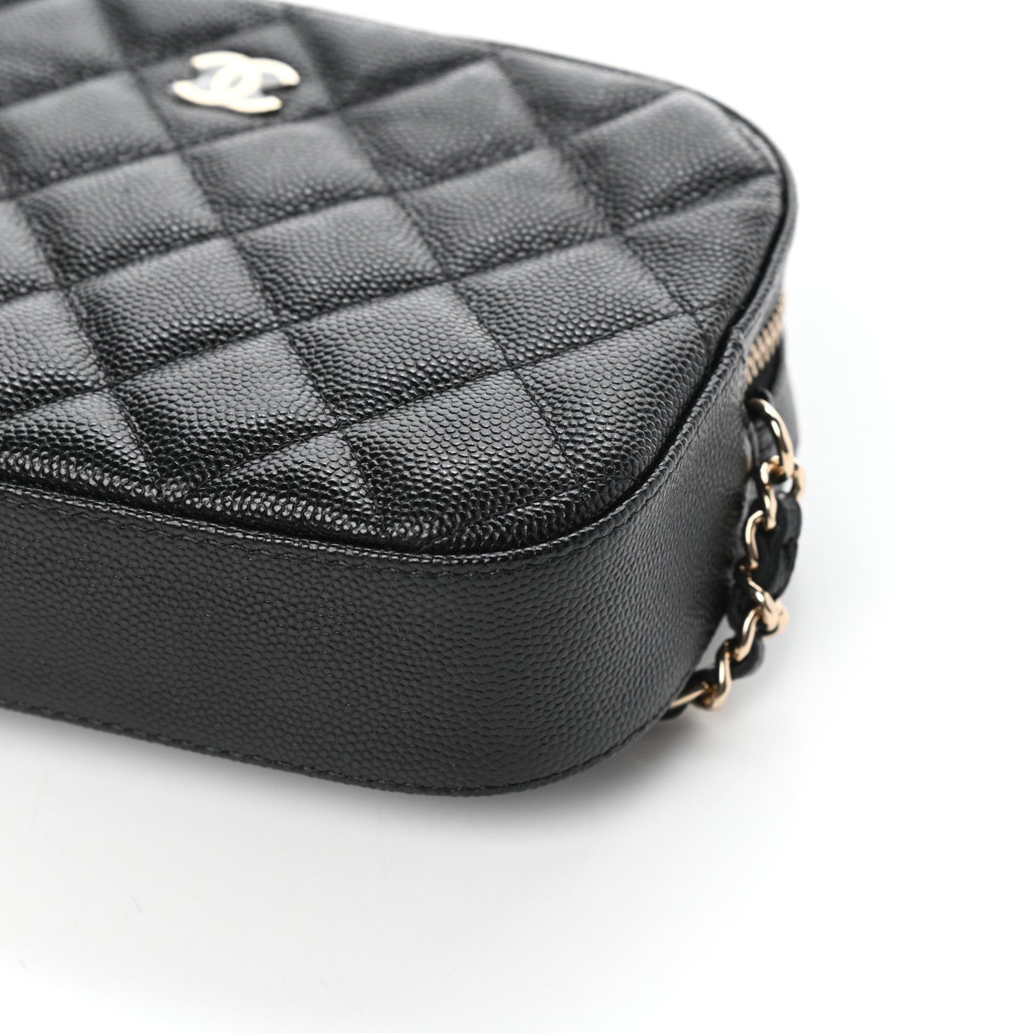 Chanel Caviar Quilted Vanity With Chain Black 10 of 10