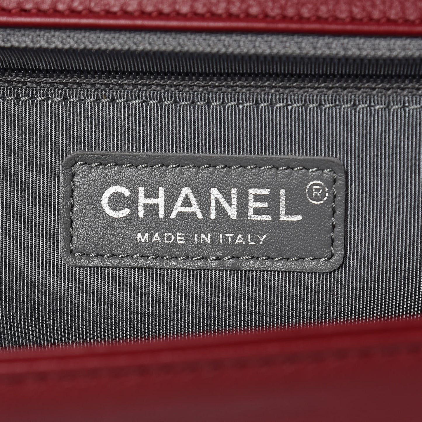 Calfskin Stitched New Medium Boy Flap Red