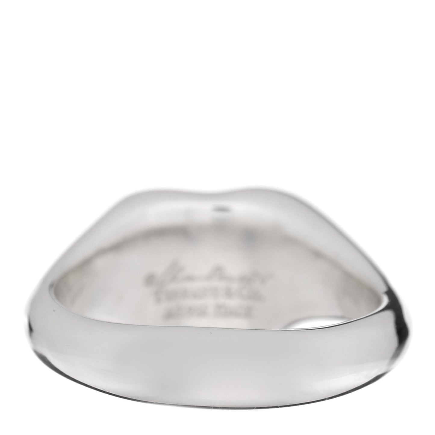 Sterling Silver Elsa Peretti Full Heart Ring 49 4.75