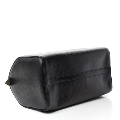 Louis Vuitton Epi Speedy 30 Black 4 of 10
