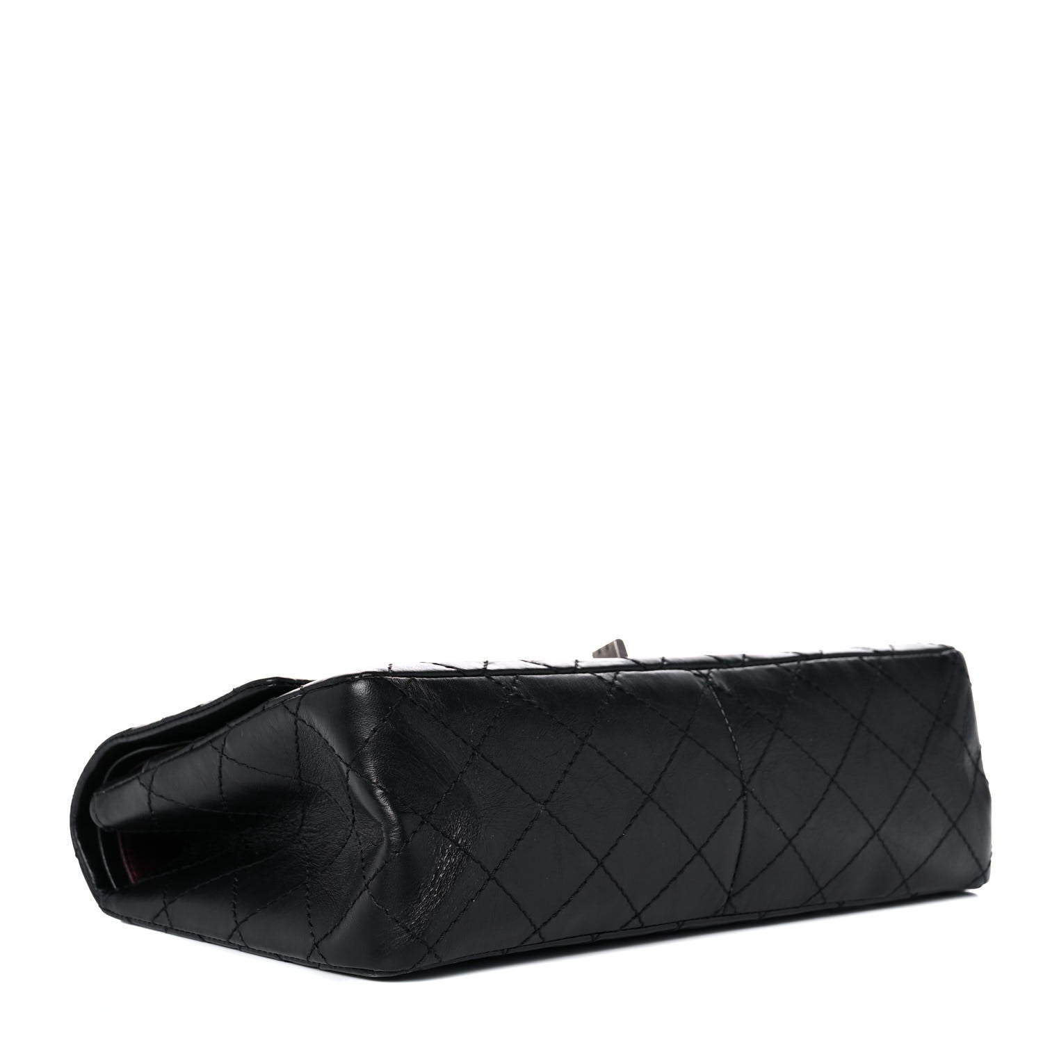 Chanel Aged Calfskin Quilted 2.55 Reissue 226 Flap Black 4 of 18