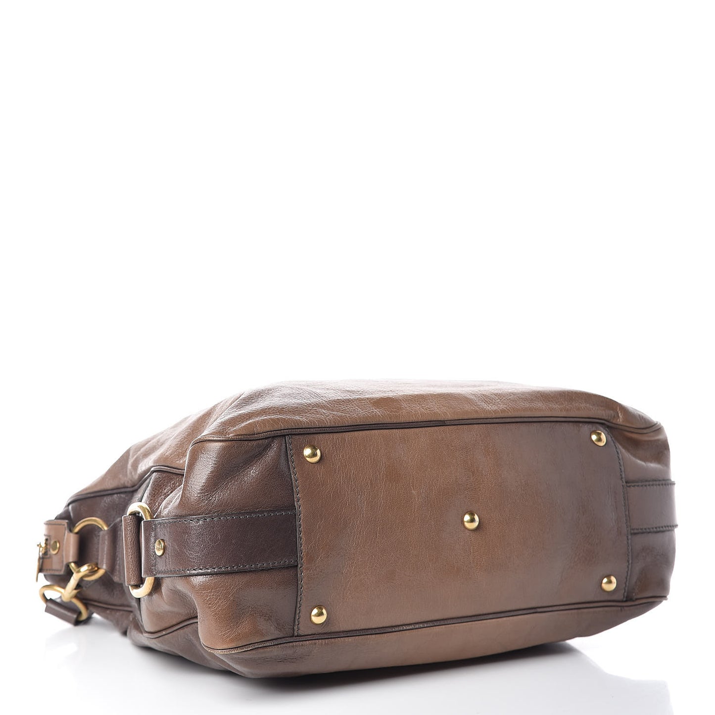 Glazed Goatskin Muse Messenger Brown