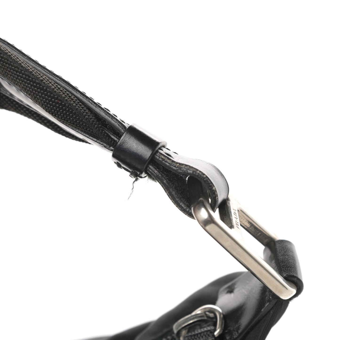 Tessuto Nylon Shoulder Bag Black