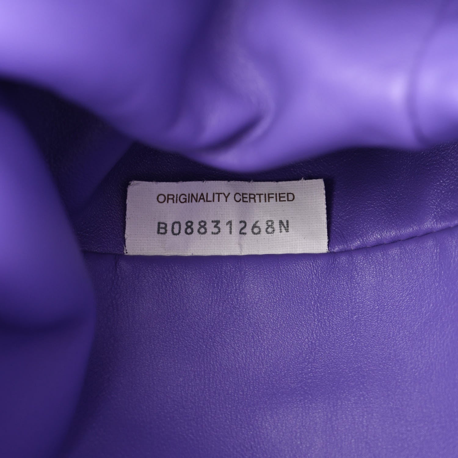 Bottega Veneta Smooth Butter Calf The Pouch Oversized Clutch Purple 7 of 10
