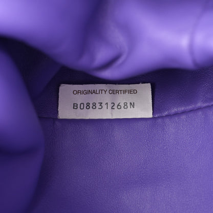 Bottega Veneta Smooth Butter Calf The Pouch Oversized Clutch Purple 7 of 10