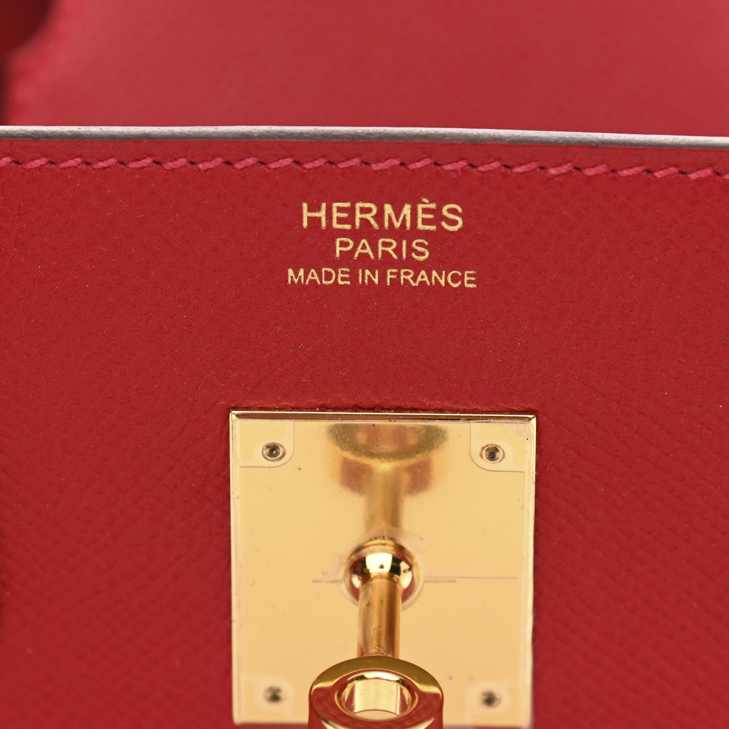 Hermes Epsom Birkin 30 Rouge Casaque 6 of 11