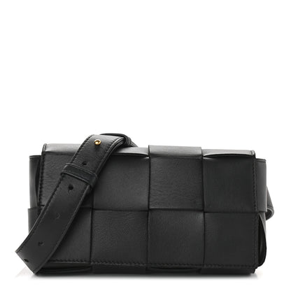 Bottega Veneta Nappa Maxi Intreccio The Belt Cassette Bag Black 1 of 8