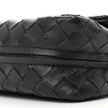Bottega Veneta Nappa Intrecciato Mini Chain Messenger Black 10 of 11