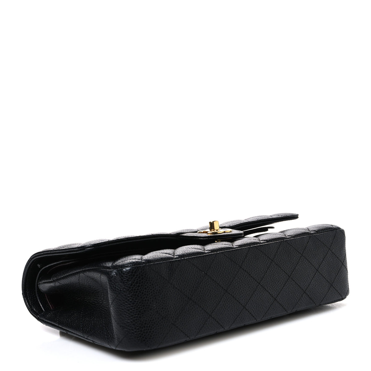 Chanel Caviar Quilted Medium Double Flap Black 4 of 10