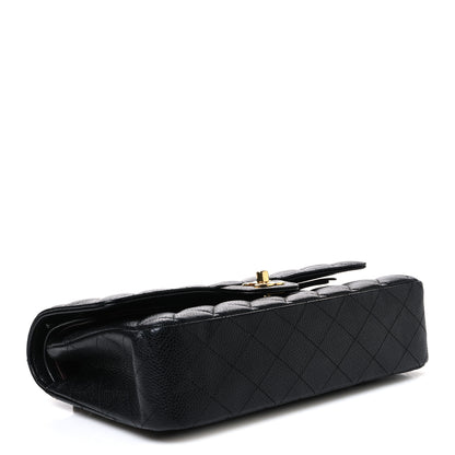Chanel Caviar Quilted Medium Double Flap Black 4 of 10