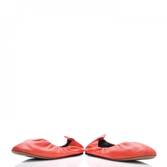 Celine Nappa Soft Ballerina Flats 39 Alizarin 5 of 12