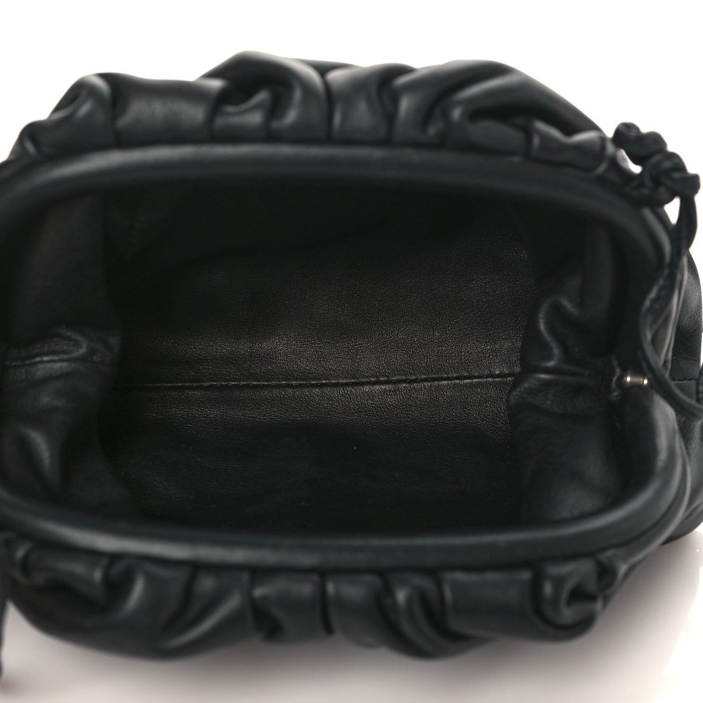 Butter Calfskin The Mini Pouch Black