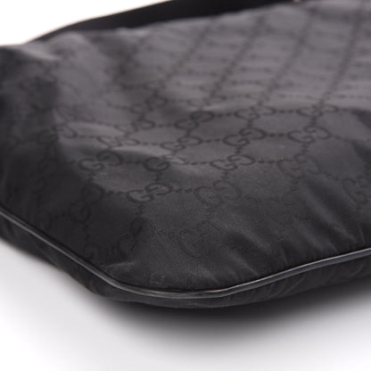 Gucci Nylon Monogram Messenger Black 7 of 12