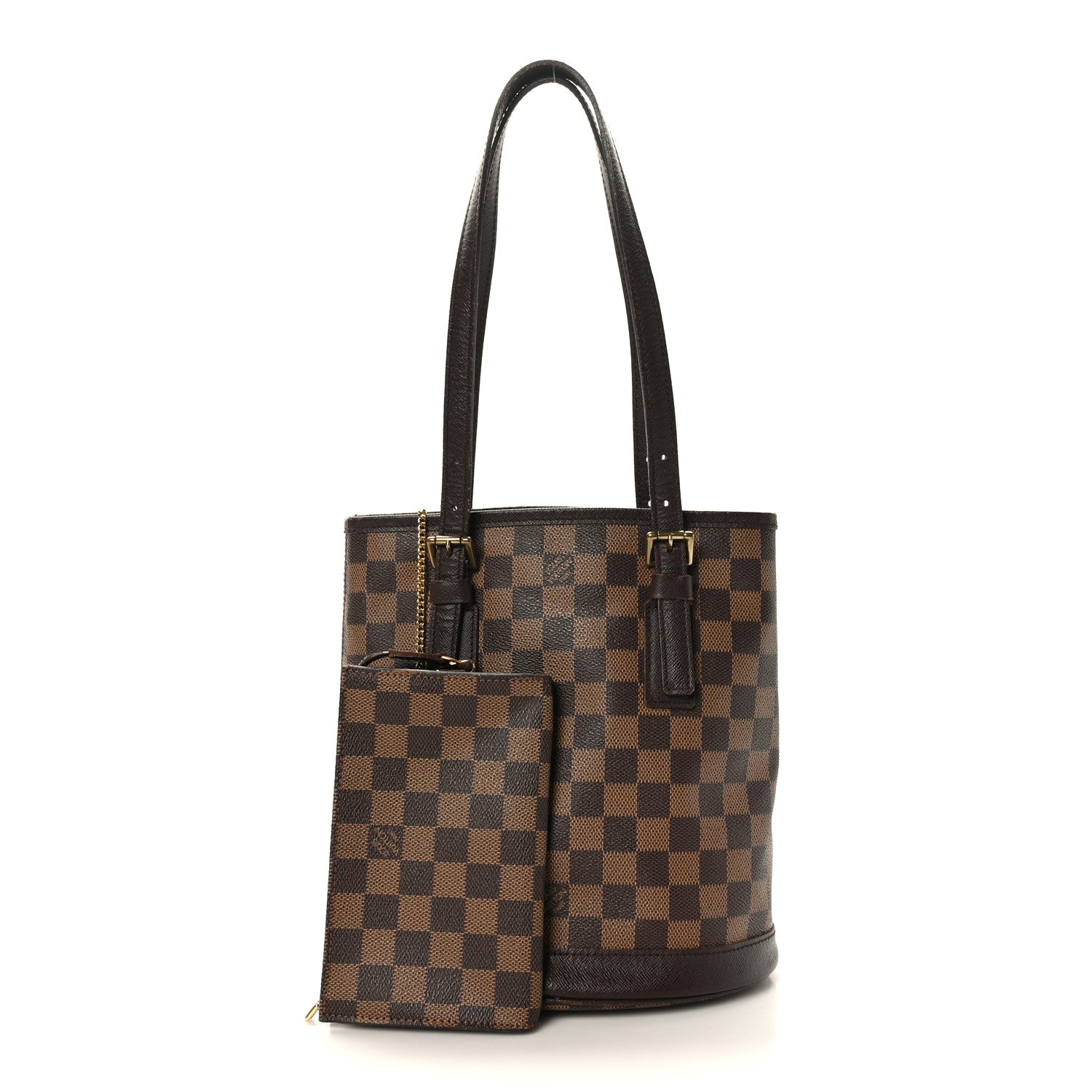Louis Vuitton Damier Ebene Marais Bucket 23 2 of 11