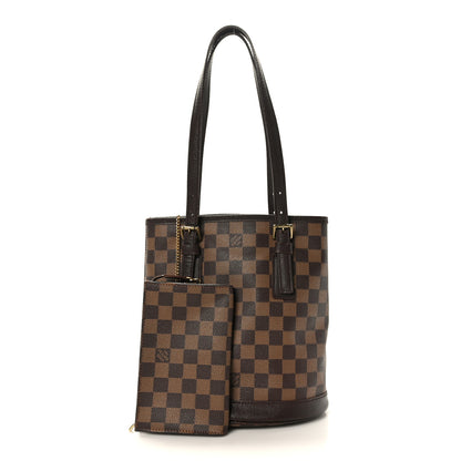Louis Vuitton Damier Ebene Marais Bucket 23 2 of 11