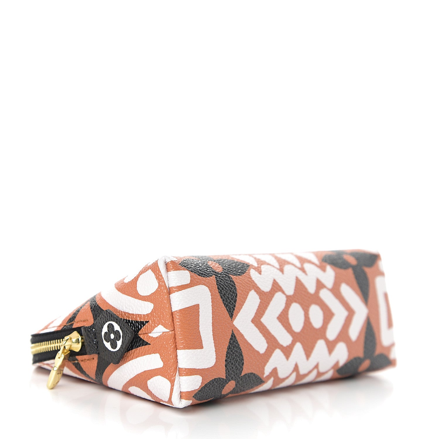 Louis Vuitton Monogram Giant Crafty Cosmetic Pouch Crème Caramel 3 of 5