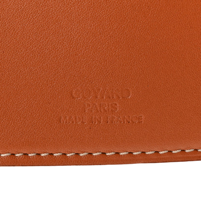 Goyard Goyardine Saint Pierre Card Holder Black Gold 7 of 12