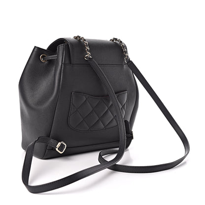 Chanel Caviar Quilted Business Affinity Backpack Black 3 of 11