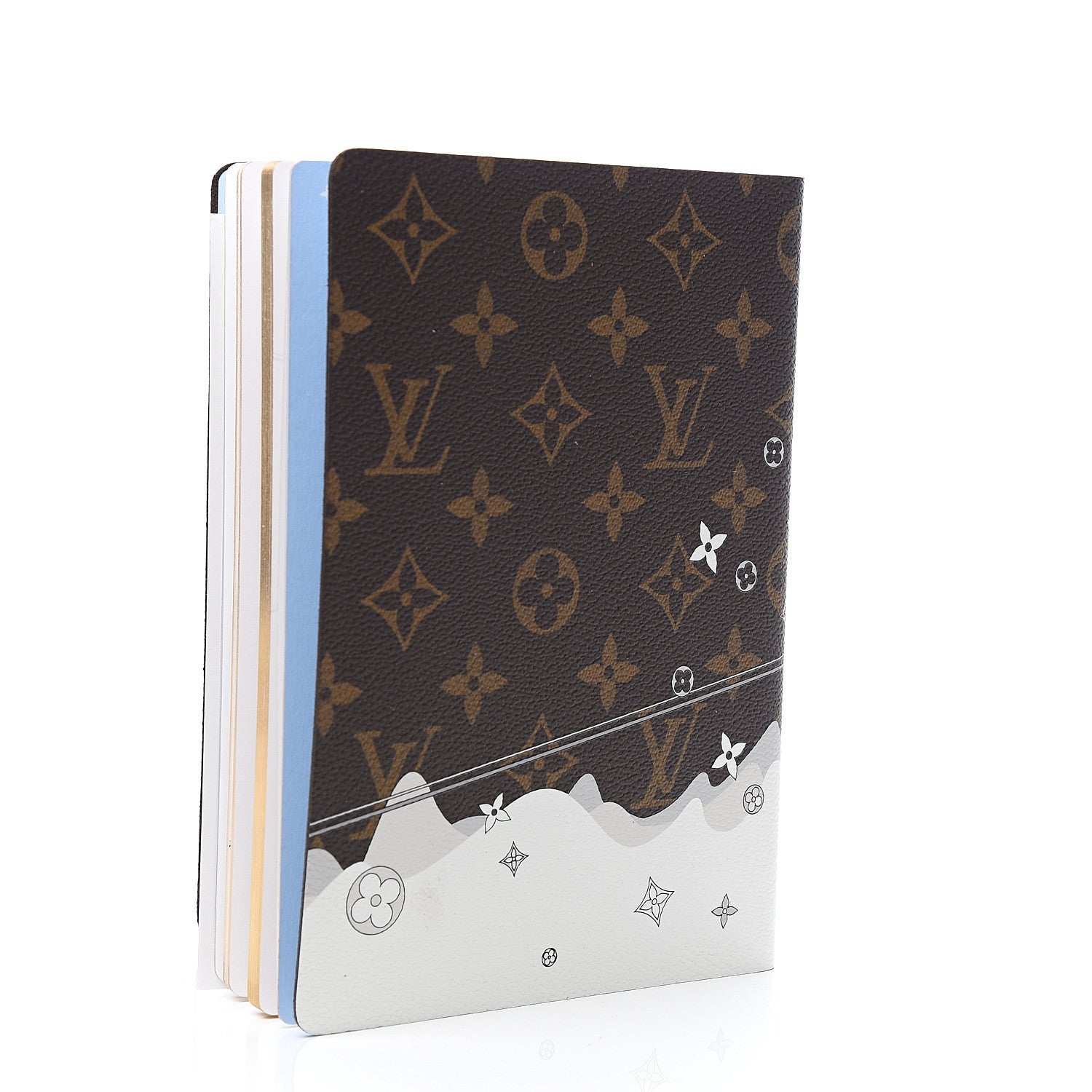 Louis Vuitton Monogram 2019 Christmas Animation Courchevel Notebook MM 2 of 6