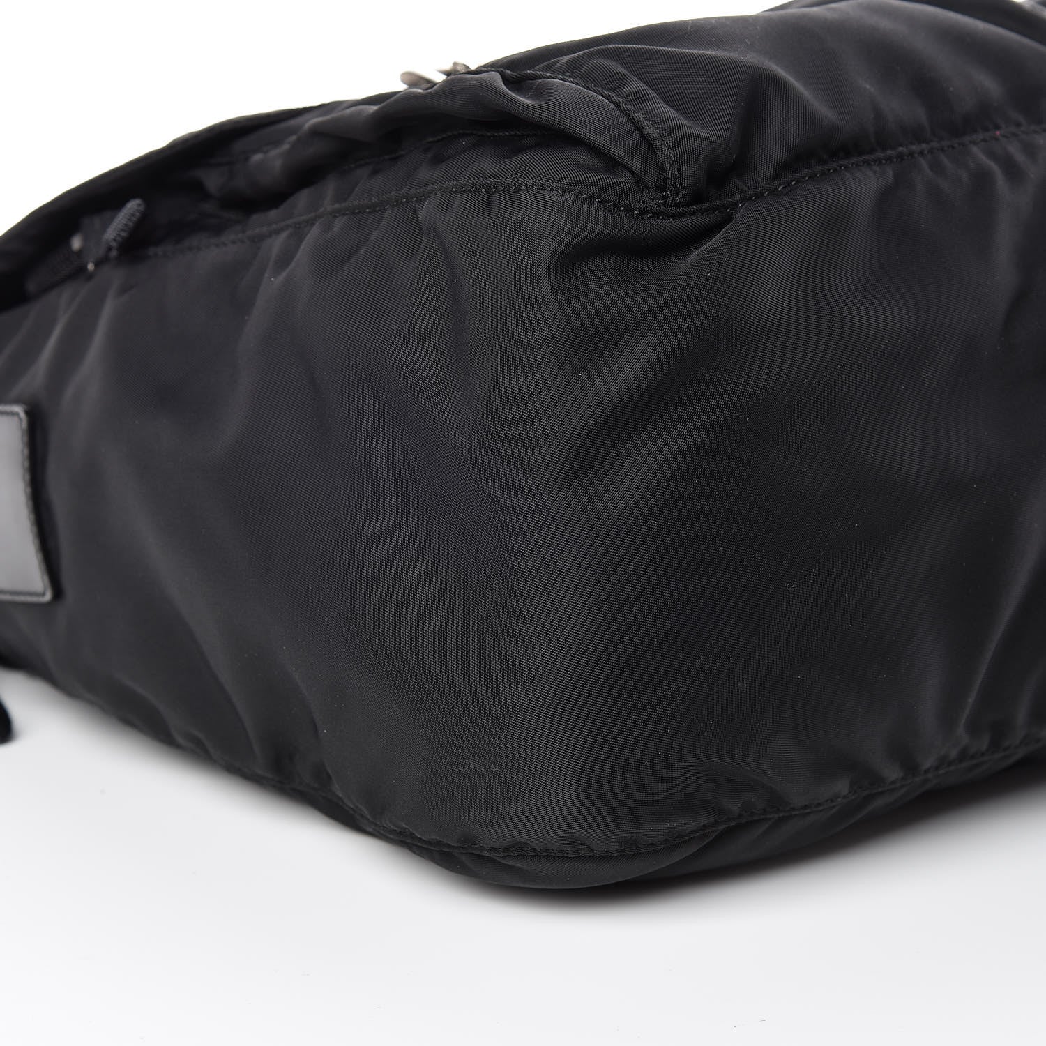 Prada Nylon Vela Messenger Bag Black 5 of 8
