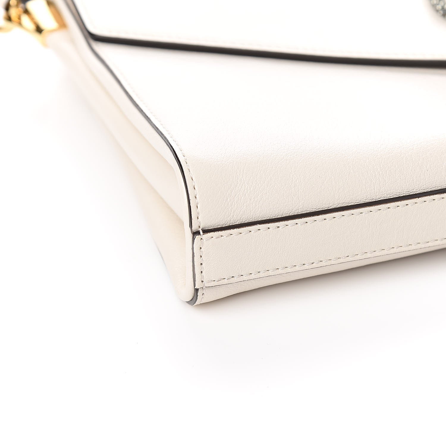 Gucci Calfskin Animalier Medium Shoulder Bag White 8 of 10