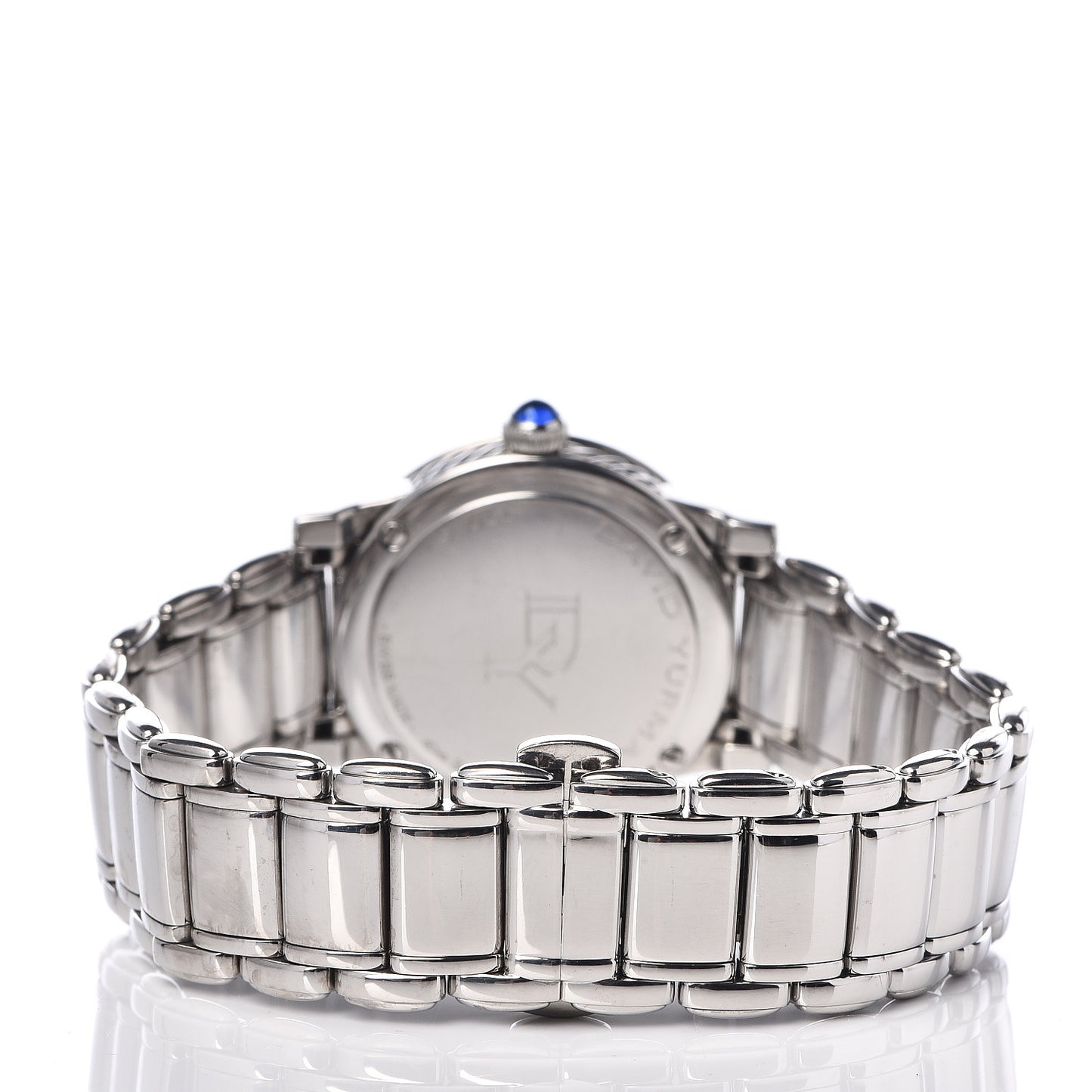 Stainless Steel Diamond Bezel Mother of Pearl 30mm Classic Quartz Watch