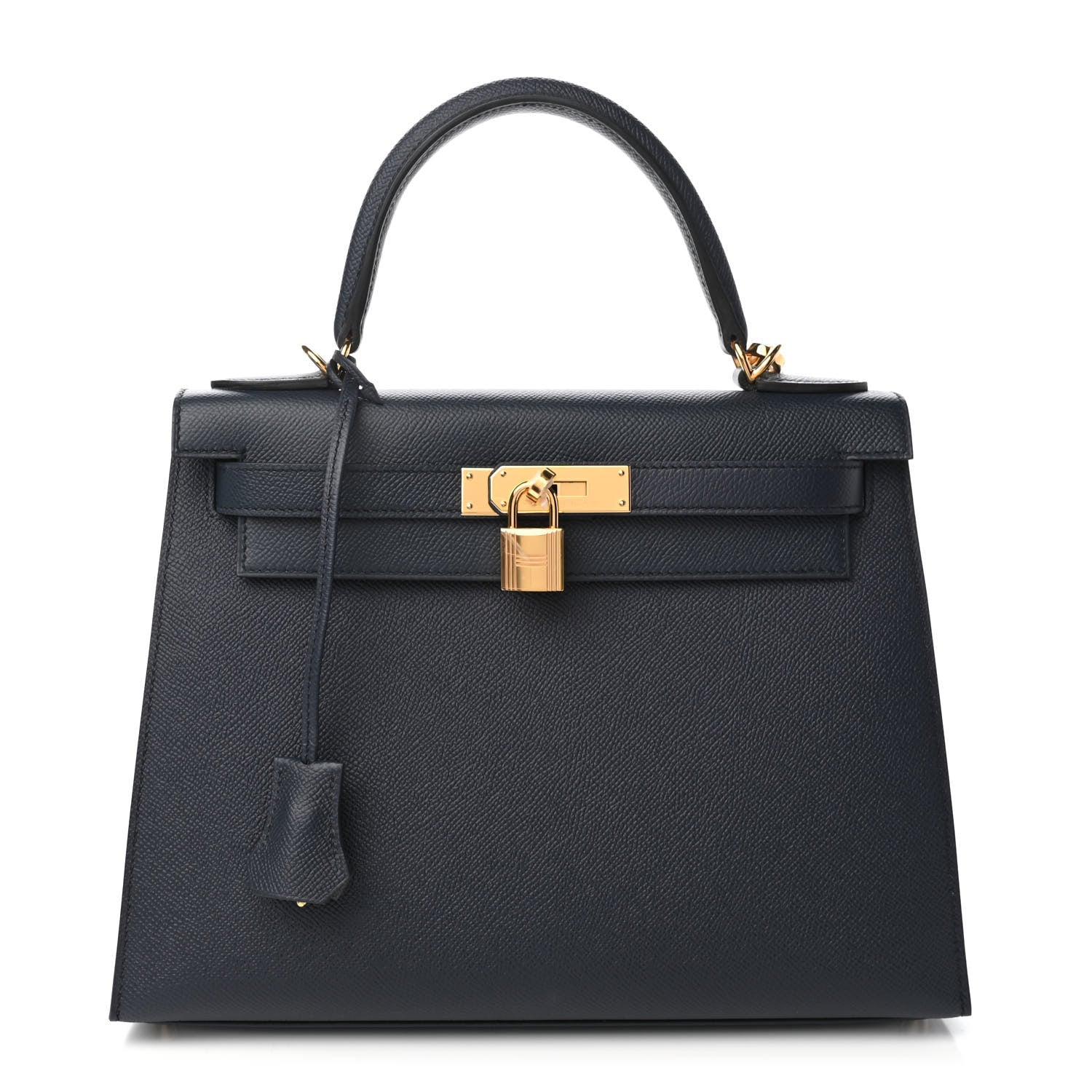 Hermes Epsom Kelly Sellier 28 Bleu Indigo 1 of 12