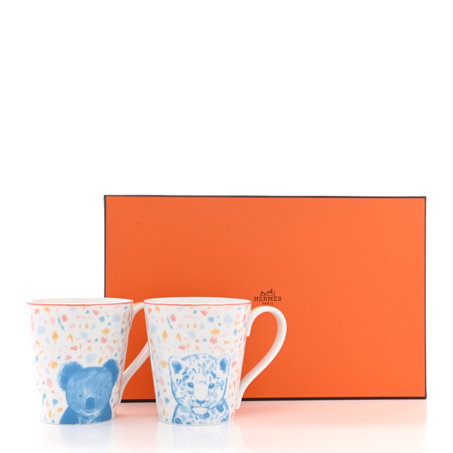 Porcelain Passe-Passe Mug Set of 2