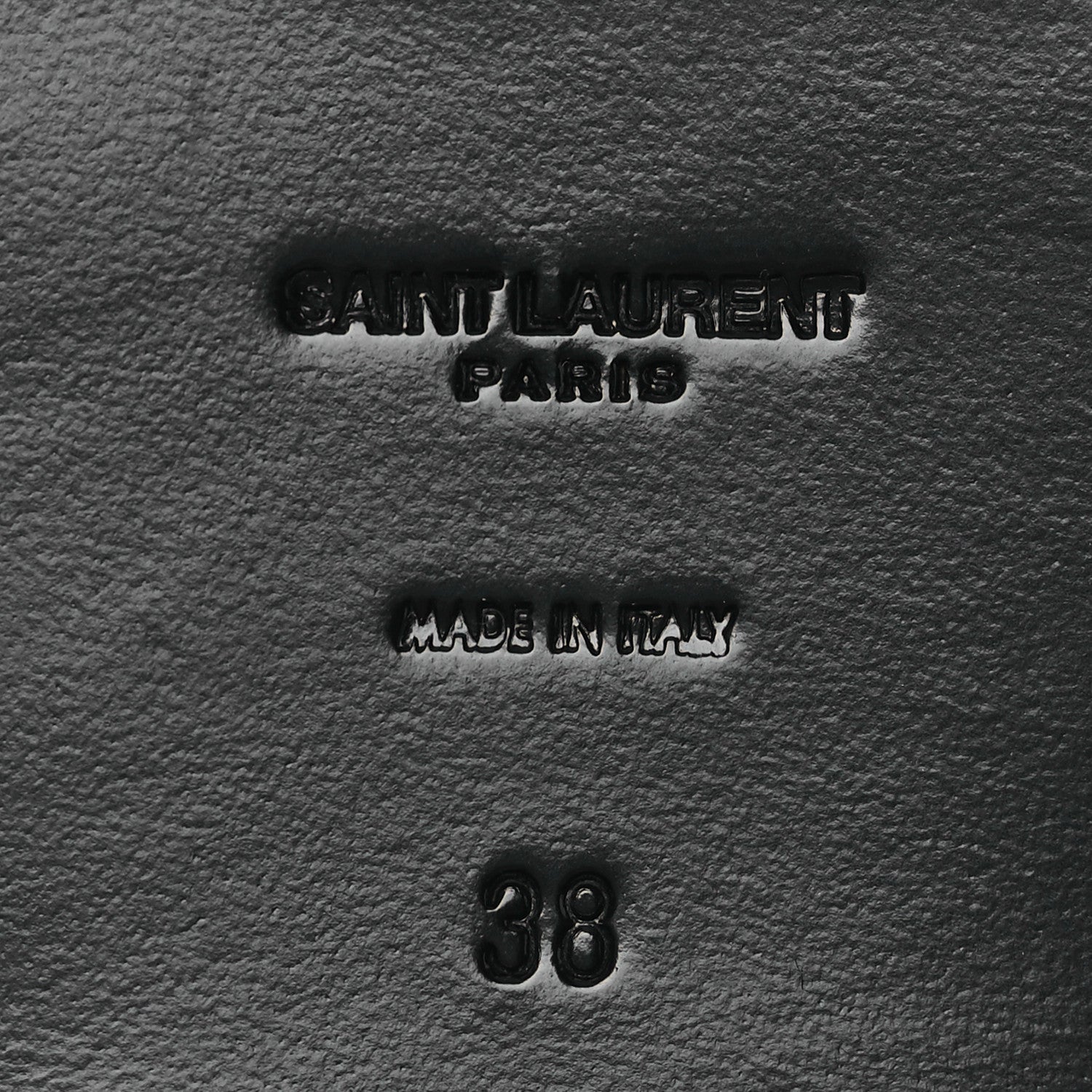 Saint Laurent Smooth Calfskin River Boots 38 Black 8 of 12