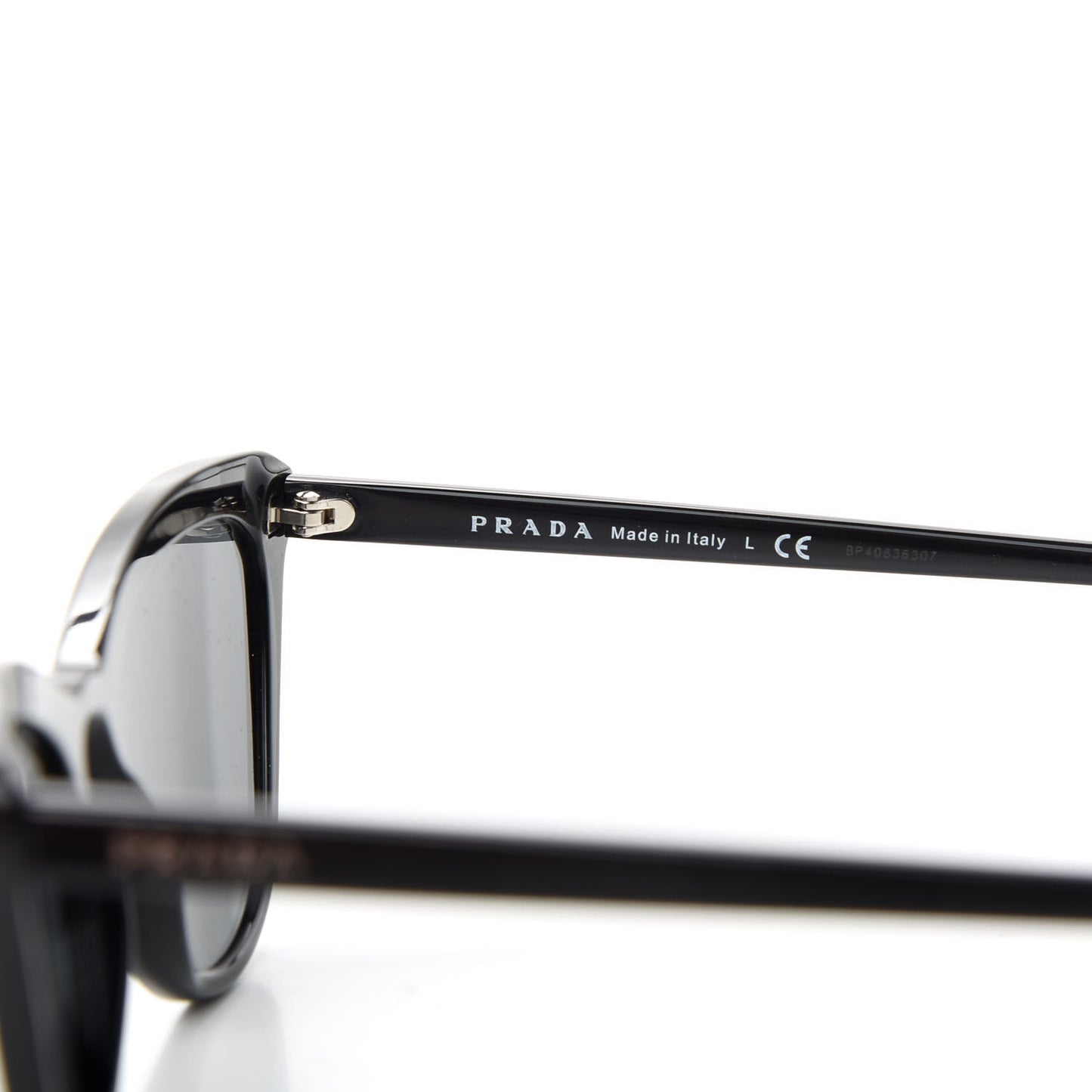 Acetate Cat Eye Sunglasses SPR 01V Black