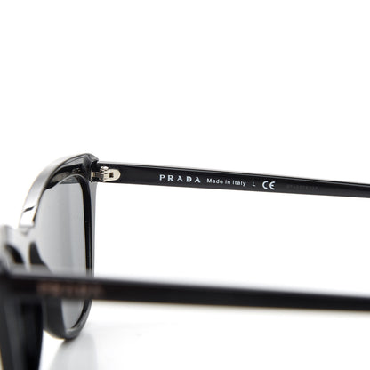 Prada Acetate Cat Eye Sunglasses SPR 01V Black 5 of 7