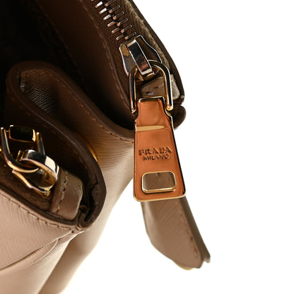 Prada Saffiano Large Galleria Double Zip Tote Sabbia 6 of 9