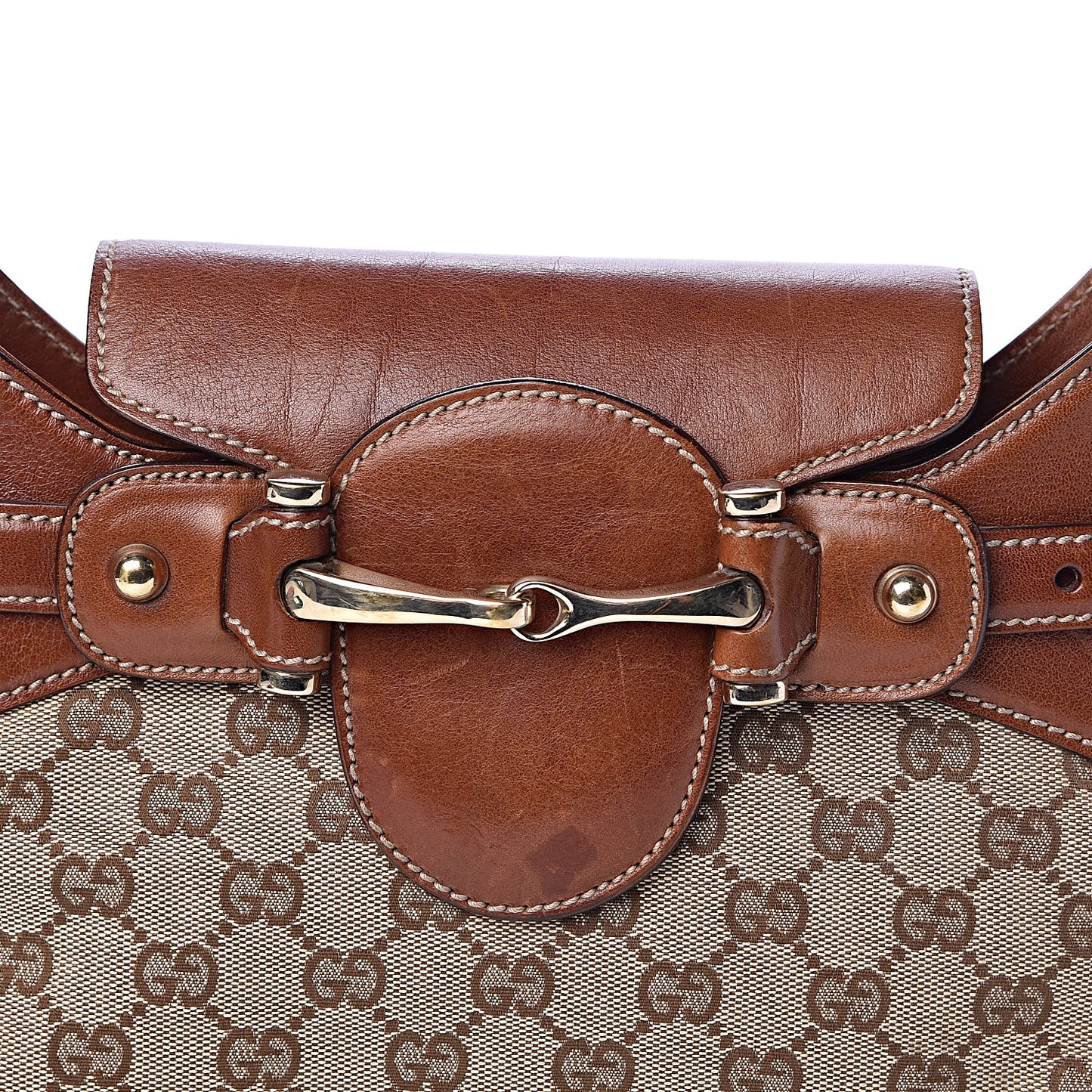 Monogram Pelham Shoulder Bag Brown