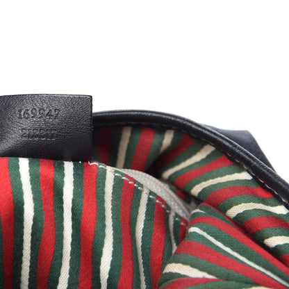 Gucci Calfskin Medium New Britt Hobo Black 9 of 10