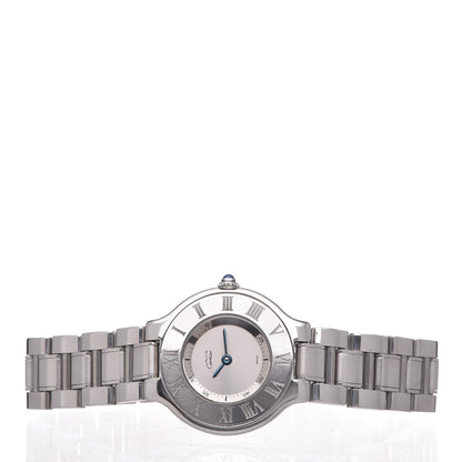 Cartier Stainless Steel 28mm Must De 21 Quartz Watch 3 of 6