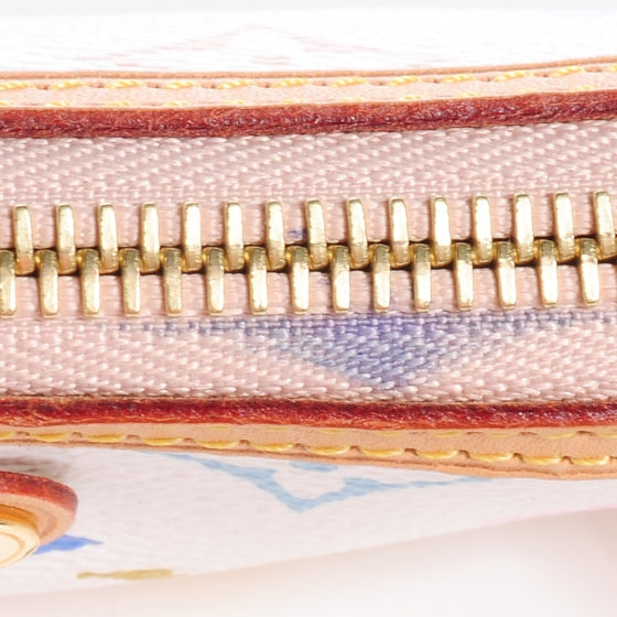 Monogram Multicolor Pochette Milla MM White