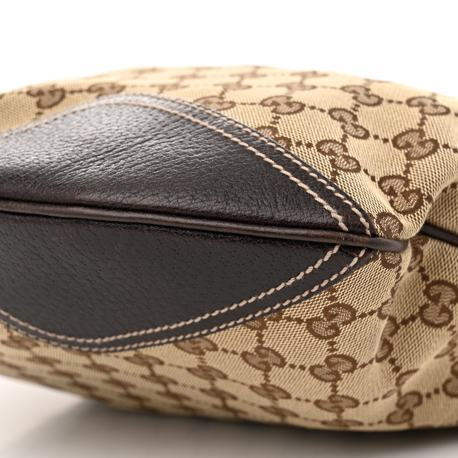 Gucci Monogram Large Princy Hobo Dark Brown 10 of 12