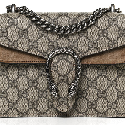 Gucci GG Supreme Monogram Mini Dionysus Shoulder Bag Taupe 9 of 14