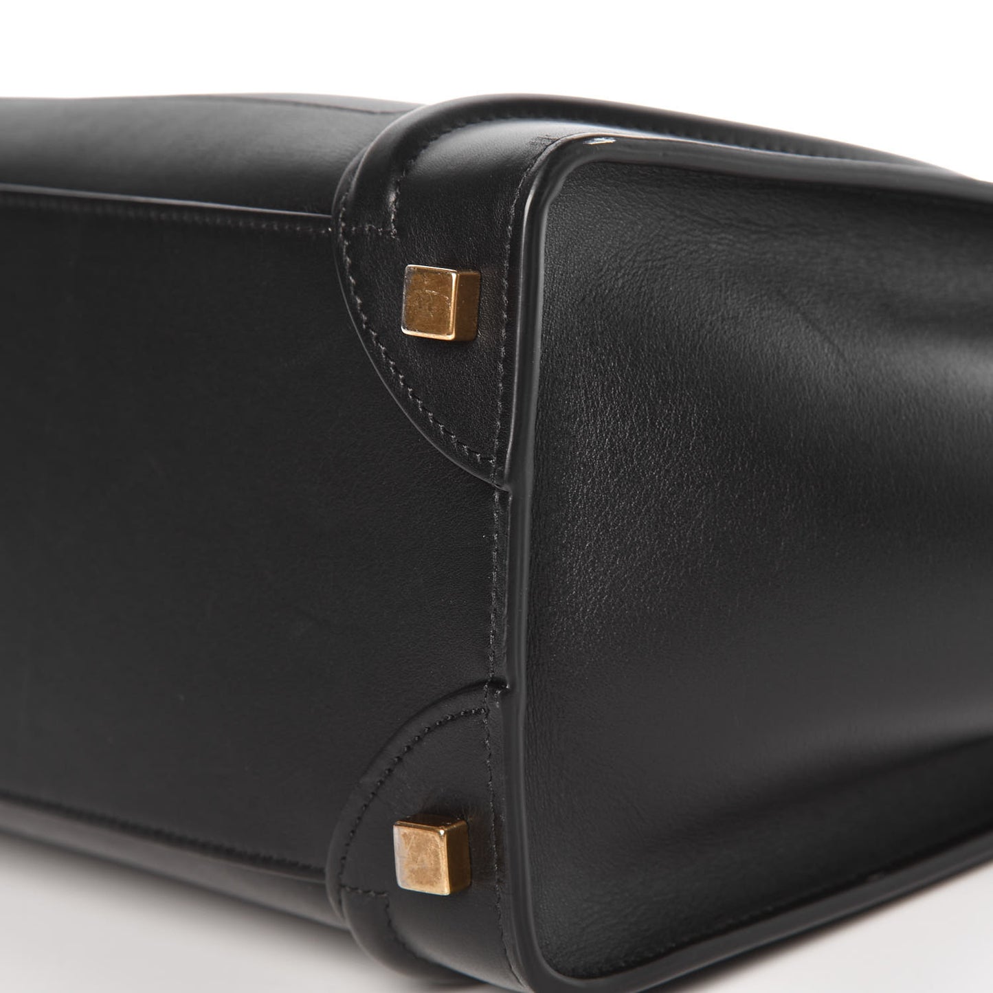 Smooth Calfskin Micro Luggage Black