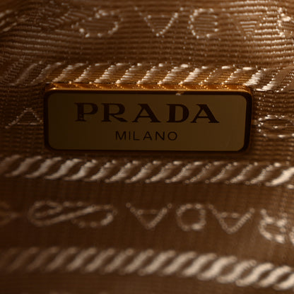Prada Jacquard Logo Mini Bucket Crossbody Bag Corda Talco 6 of 12