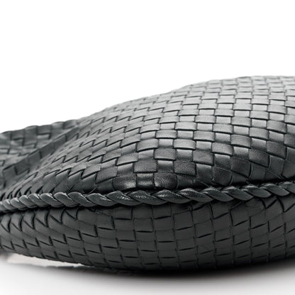 Bottega Veneta Nappa Intrecciato Medium Veneta Hobo Navy 9 of 10