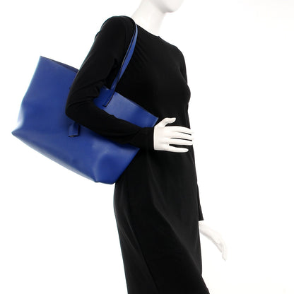 Saint Laurent Calfskin Large Shopping Tote Ultramarine 2 of 14