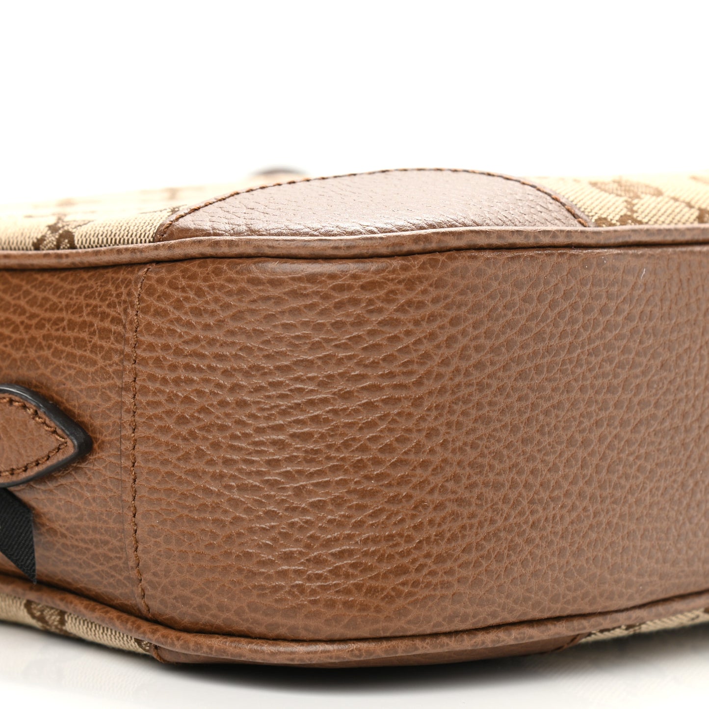 Monogram Mini Bree Messenger Bag Beige Tabacco