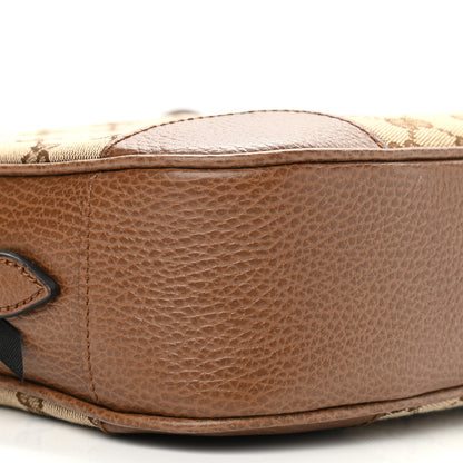 Gucci Monogram Mini Bree Messenger Bag Beige Tabacco 5 of 10