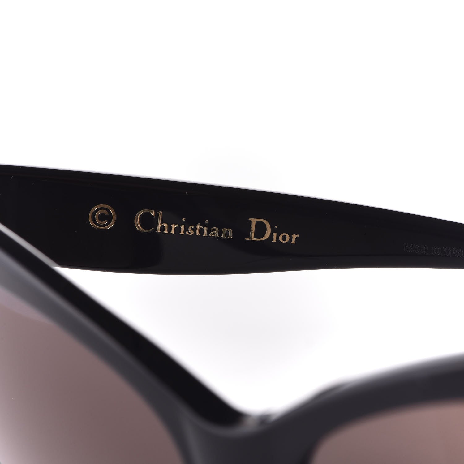 Christian Dior Acrylic Les Marquises Mohotani Sunglasses Black 5 of 9