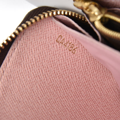 Louis Vuitton Monogram Clemence Wallet Rose Ballerine 6 of 8
