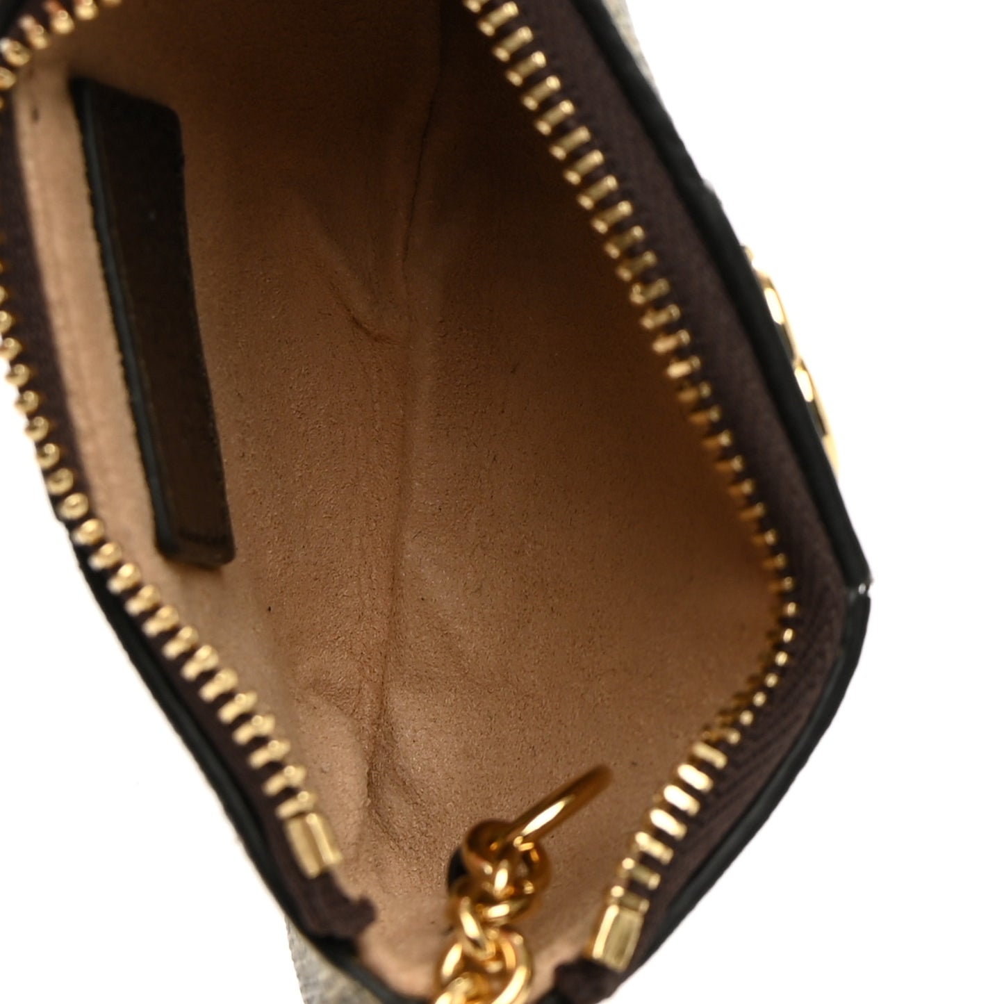 GG Supreme Monogram Web Ophidia Key Case Beige New Beige New Acero