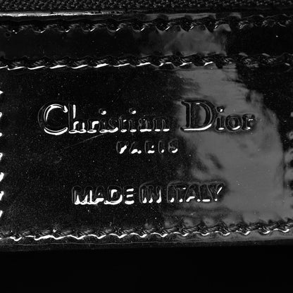 Christian Dior Patent Cannage Large Lady Dior Black 6 of 11